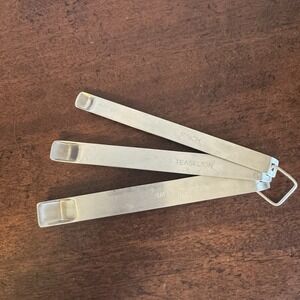 Vintage AMCO Measuring: Pinch, 1/8 tsp. & 1/4 tsp. Kitchen Cooking Baking 18/8